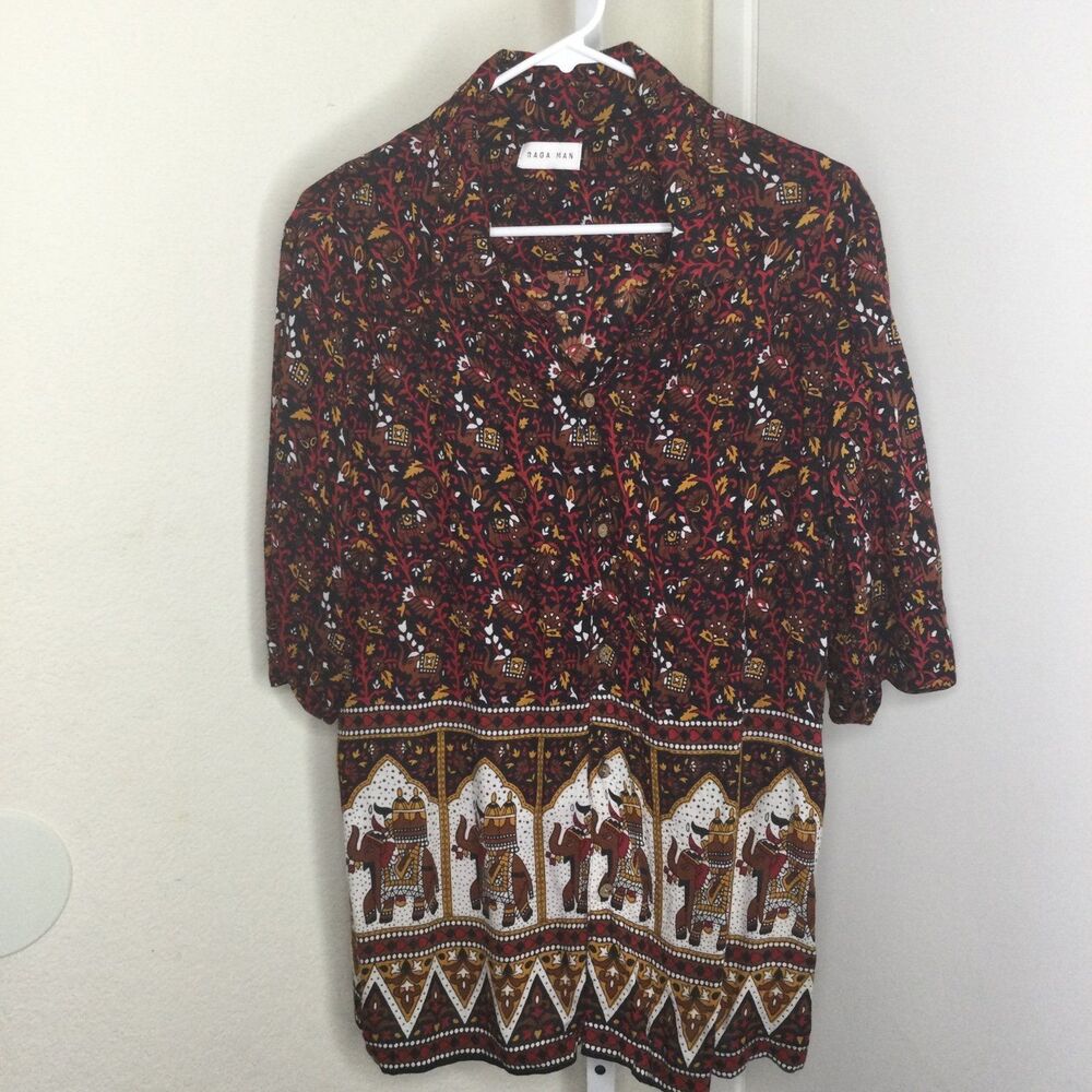 RAGA MAN button down shirt